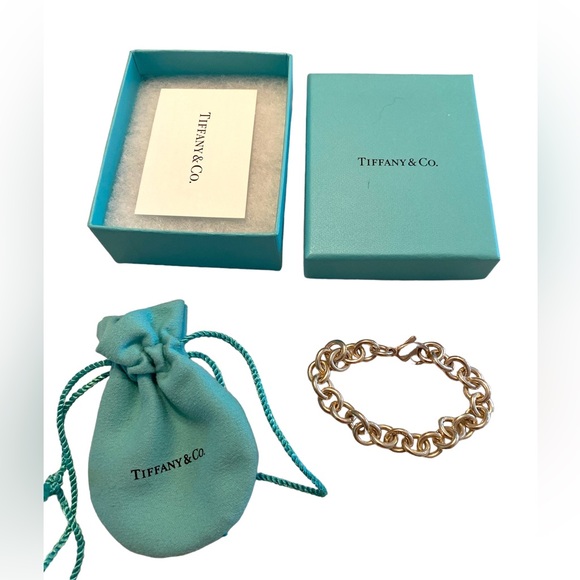 Tiffany & Co. Jewelry - Tiffany & Co Sterling Silver Round Link Bracelet